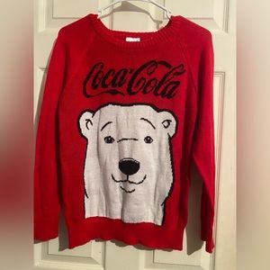 Red Coca Cola sweater